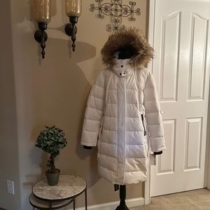 Brand New With Tags Nine West White Coat
